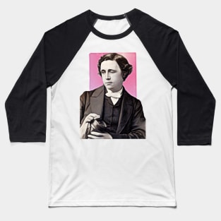 English Author Lewis Carroll illustration Baseball T-Shirt